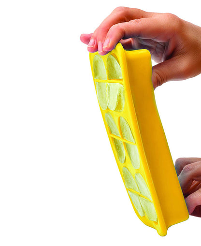 Joie Silicone Lemon Wedge Ice Tray - Yellow