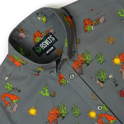RSVLTS RSVLTS Short Sleeve Shirt Jumpin' Jackalopes – KUNUFLEX Short Sleeve Shirt