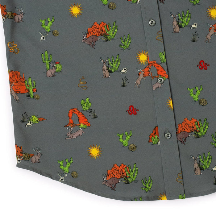 RSVLTS RSVLTS Short Sleeve Shirt Jumpin' Jackalopes – KUNUFLEX Short Sleeve Shirt