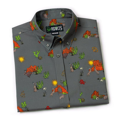 RSVLTS RSVLTS Short Sleeve Shirt Jumpin' Jackalopes – KUNUFLEX Short Sleeve Shirt