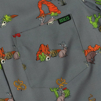 RSVLTS RSVLTS Women's Short Sleeve Shirt Jumpin' Jackalopes – Women's KUNUFLEX Short Sleeve Shirt