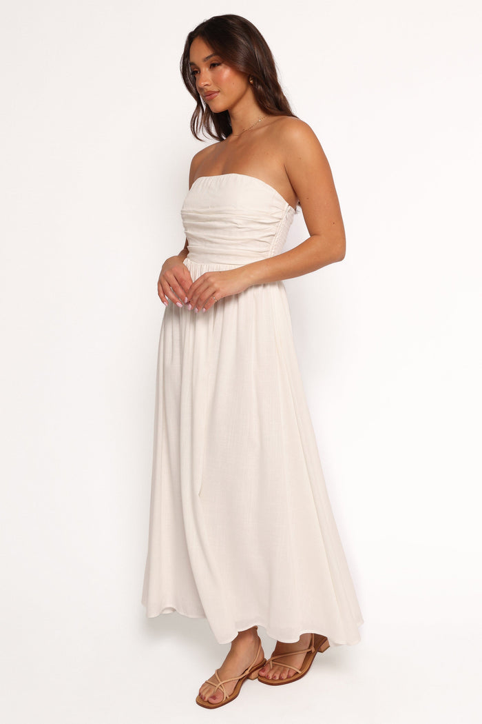 Petal and Pup USA DRESSES Kayt Strapless Dress - White