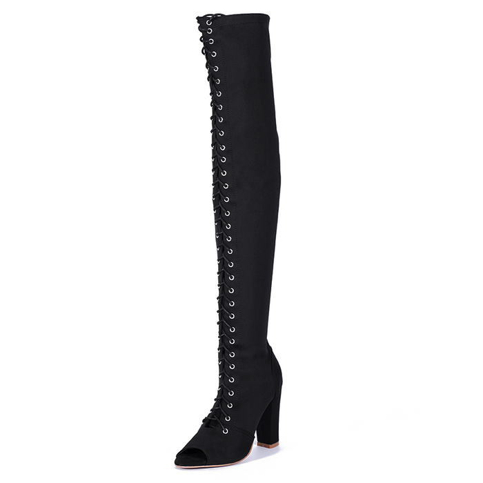 Kylie - Talon épais - Personnalisable Joheela - Heels dance shoes - Chaussure de danse talon