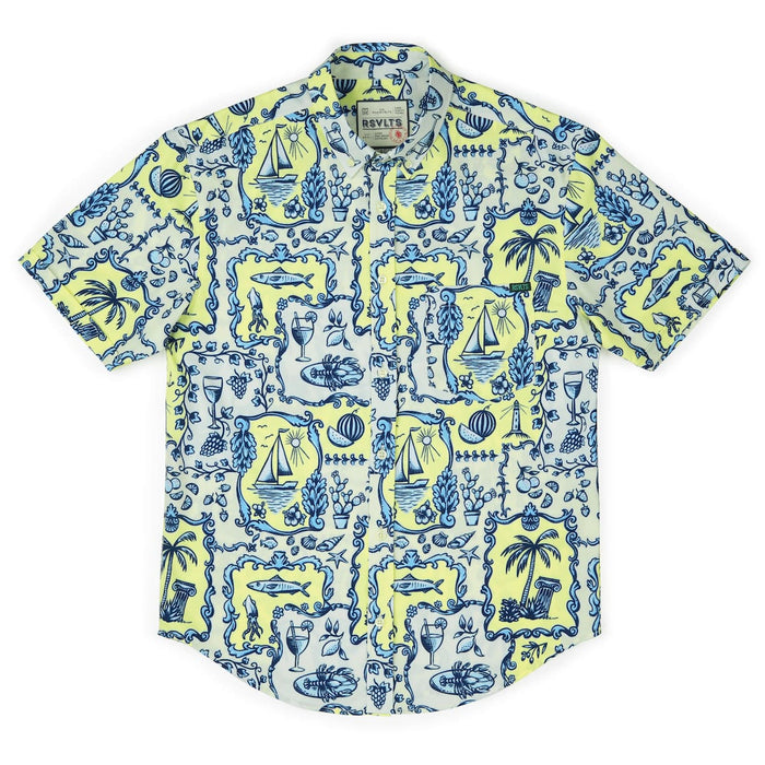 RSVLTS RSVLTS Short Sleeve Shirt La Dolce Vita – KUNUFLEX Short Sleeve Shirt La Dolce Vita – KUNUFLEX Short Sleeve Shirt