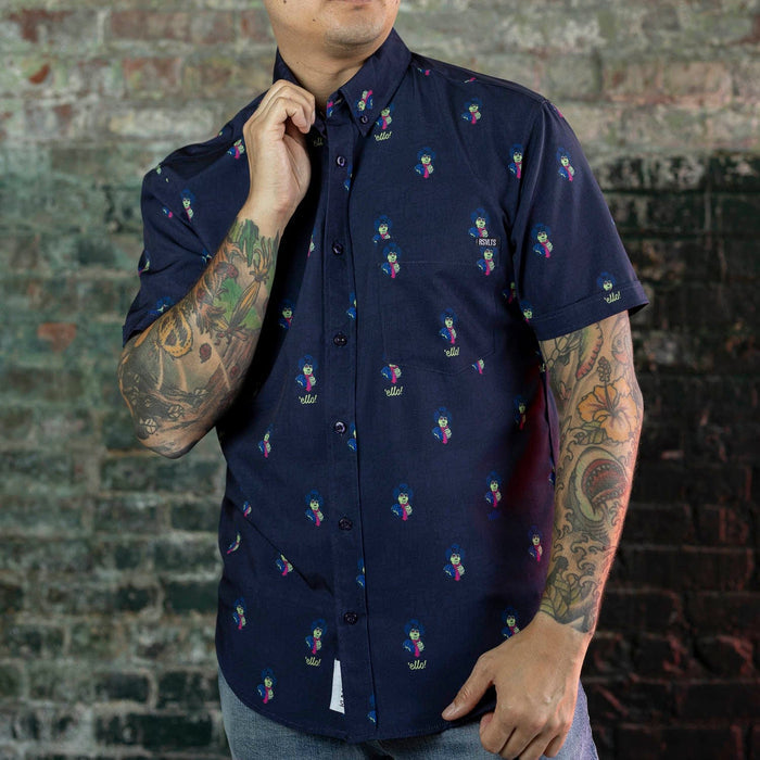 RSVLTS RSVLTS Labyrinth "Ello!" – KUNUFLEX Short Sleeve Shirt