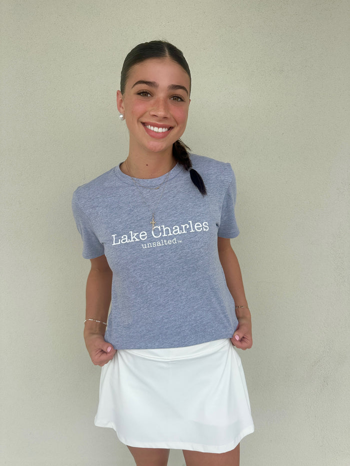 Lake Charles Unsalted Modern Fit Unisex Short Sleeve T-Shirt