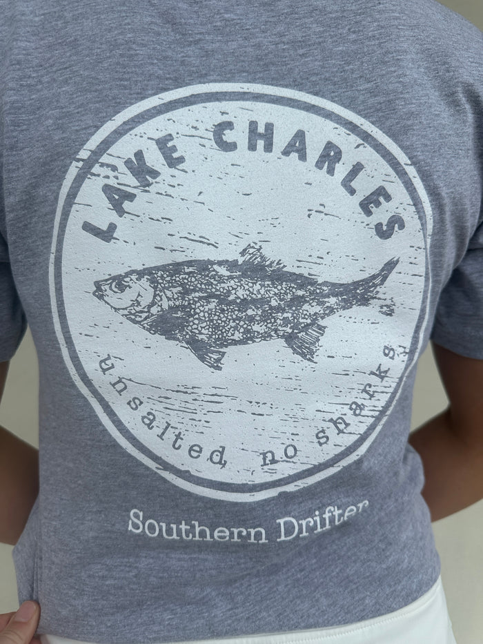 Lake Charles Unsalted Modern Fit Unisex Short Sleeve T-Shirt