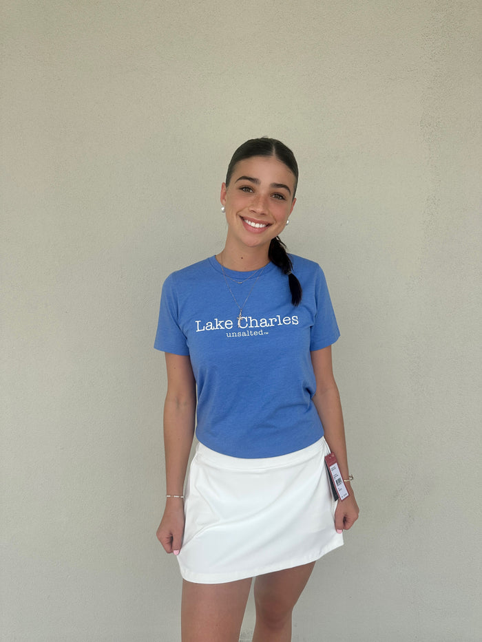 Lake Charles Unsalted Modern Fit Unisex Short Sleeve T-Shirt