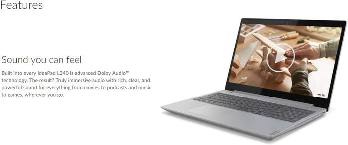 Lenovo Ideapad L340 15.6" Ryzen 5 3500U 8GB2TB HDD