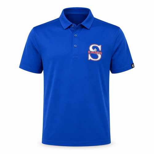 Letterman "S" Saints Polo
