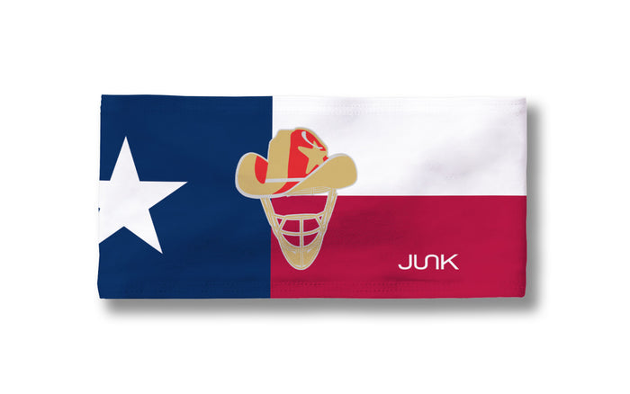 Lone Star Catching: Gold Logo Texas Flag Big Bang Lite Headband - View 3