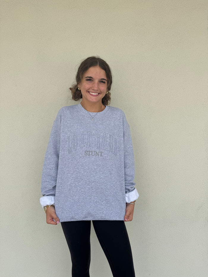 Louisiana SUNT - Gray - Sweatshirt