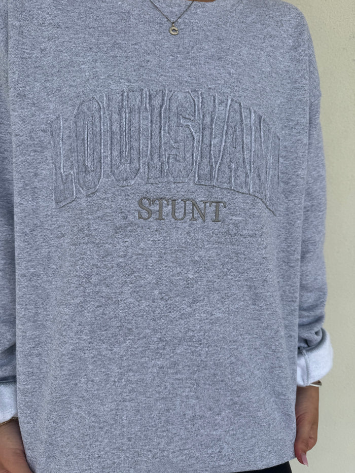Louisiana SUNT - Gray - Sweatshirt