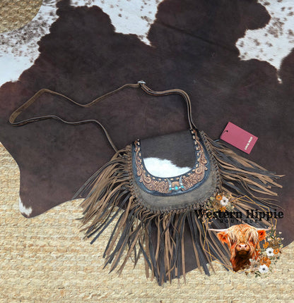 Loyal West Desert Dahilia Tassle Bag