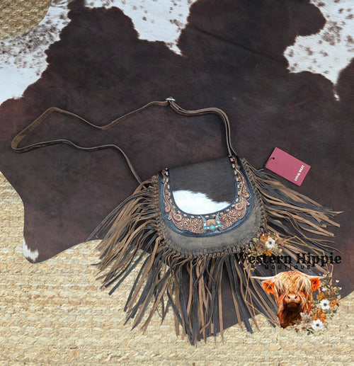 Loyal West Desert Dahilia Tassle Bag