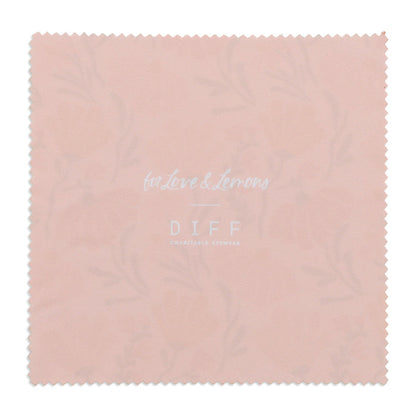 for love & lemons x diff eyewear cleaning cloth