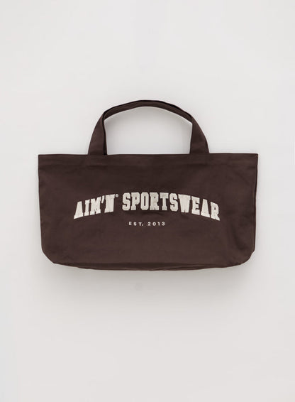 Macchiato Varsity Tote Bag