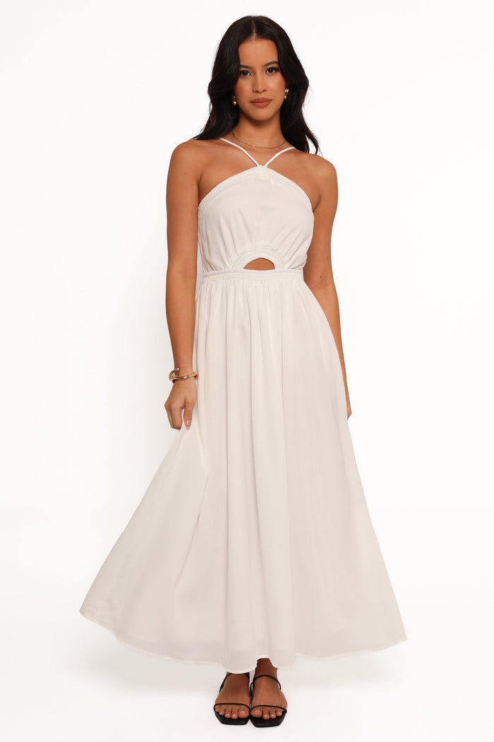 Petal and Pup USA DRESSES Madi Maxi Dress - White