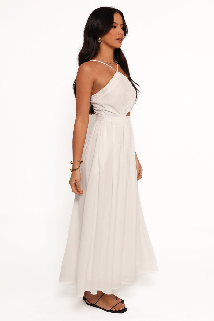 Petal and Pup USA DRESSES Madi Maxi Dress - White