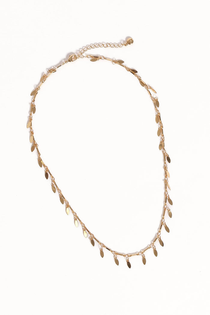 Petal and Pup USA ACCESSORIES Martha Necklace - Gold One Size