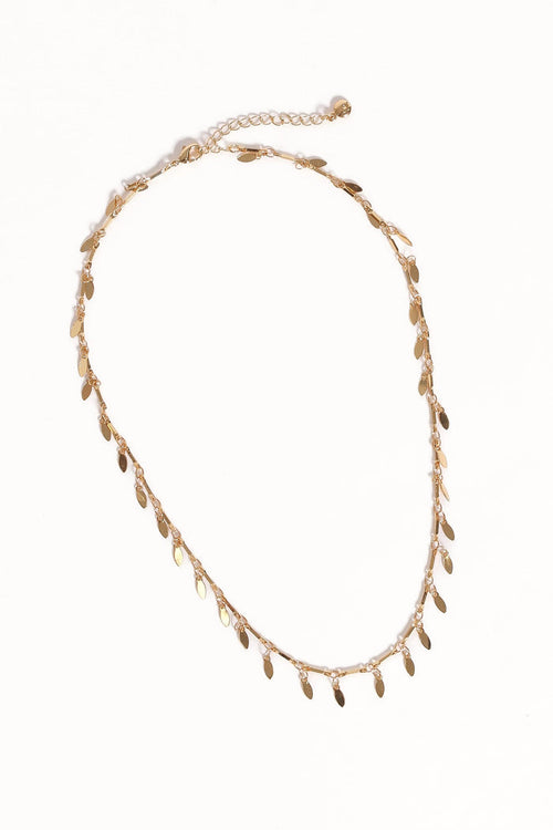 Petal and Pup USA ACCESSORIES Martha Necklace - Gold One Size