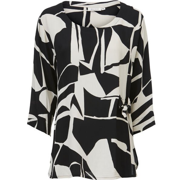 Masai Black Britt Top Front | Dotique