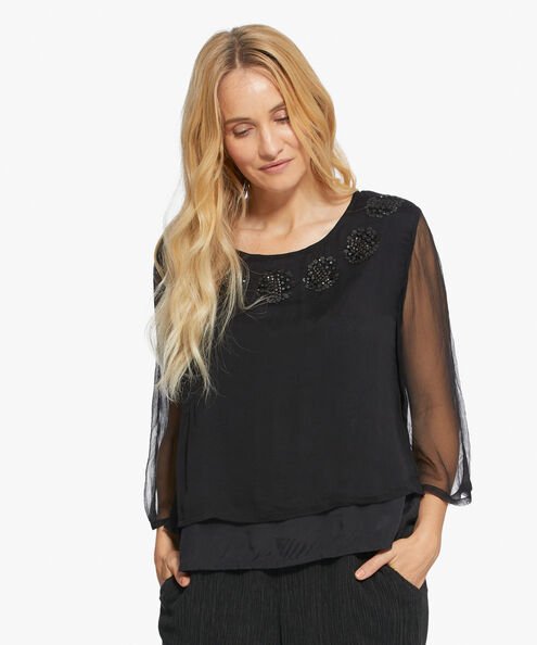 Masai Black Brynhild Top Lifestyle 1 | Dotique