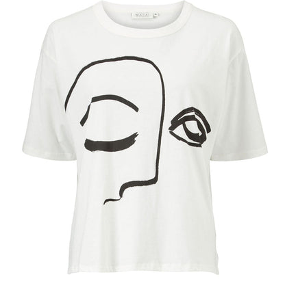 Masai Cream Doreann Top - Dotique - Masai