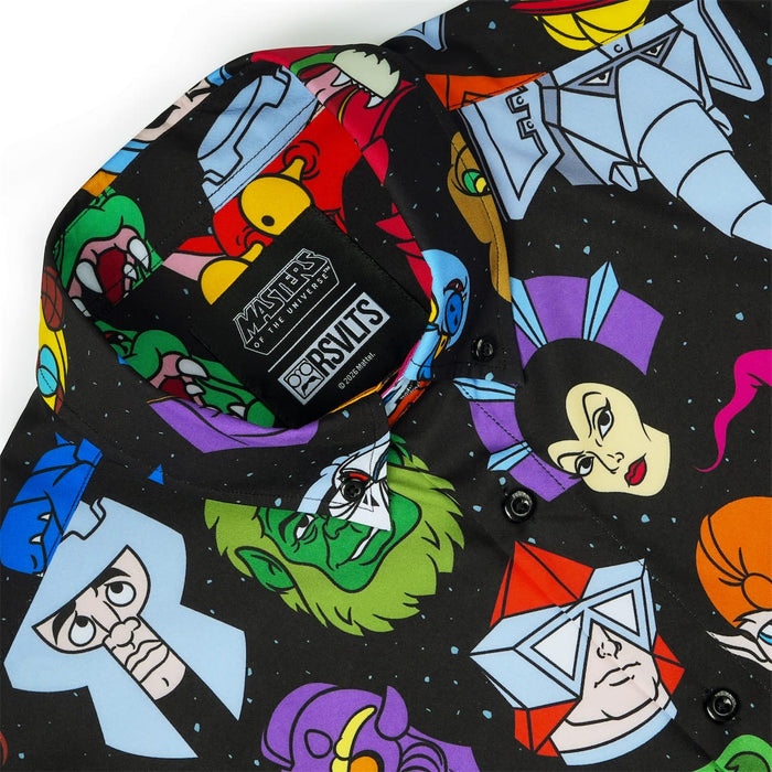 RSVLTS He-Man and the Masters of the Universe Short Sleeve Shirt Masters of the Universe™ "Faces of the Fight" – KUNUFLEX Short Sleeve Shirt Masters of the Universe™ "Faces of the Fight" – KUNUFLEX Short Sleeve Shirt