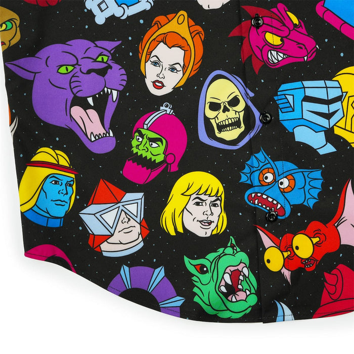 RSVLTS He-Man and the Masters of the Universe Short Sleeve Shirt Masters of the Universe™ "Faces of the Fight" – KUNUFLEX Short Sleeve Shirt Masters of the Universe™ "Faces of the Fight" – KUNUFLEX Short Sleeve Shirt