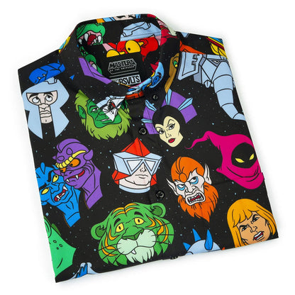 RSVLTS He-Man and the Masters of the Universe Short Sleeve Shirt Masters of the Universe™ "Faces of the Fight" – KUNUFLEX Short Sleeve Shirt Masters of the Universe™ "Faces of the Fight" – KUNUFLEX Short Sleeve Shirt