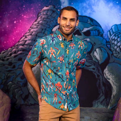 RSVLTS He-Man and the Masters of the Universe Short Sleeve Shirt Masters of the Universe™ "Figures Sold Separately" – KUNUFLEX Short Sleeve Shirt Masters of the Universe™ "Figures Sold Separately" – KUNUFLEX Short Sleeve Shirt