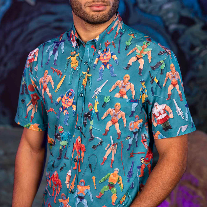 RSVLTS He-Man and the Masters of the Universe Short Sleeve Shirt Masters of the Universe™ "Figures Sold Separately" – KUNUFLEX Short Sleeve Shirt Masters of the Universe™ "Figures Sold Separately" – KUNUFLEX Short Sleeve Shirt