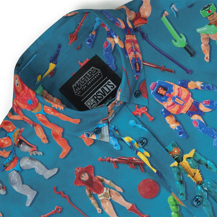 RSVLTS He-Man and the Masters of the Universe Short Sleeve Shirt Masters of the Universe™ "Figures Sold Separately" – KUNUFLEX Short Sleeve Shirt Masters of the Universe™ "Figures Sold Separately" – KUNUFLEX Short Sleeve Shirt