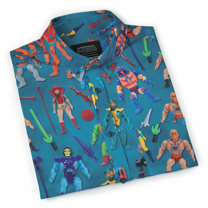 RSVLTS He-Man and the Masters of the Universe Short Sleeve Shirt Masters of the Universe™ "Figures Sold Separately" – KUNUFLEX Short Sleeve Shirt Masters of the Universe™ "Figures Sold Separately" – KUNUFLEX Short Sleeve Shirt