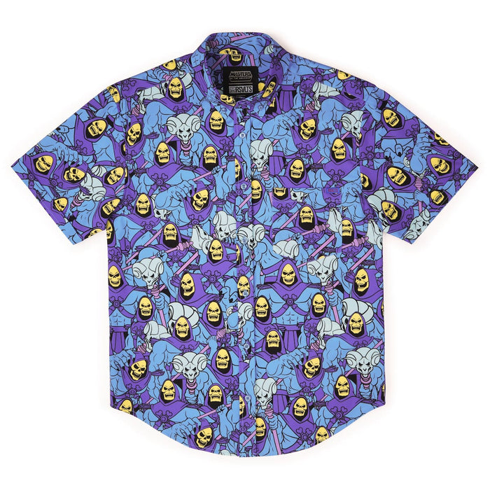 RSVLTS He-Man and the Masters of the Universe Short Sleeve Shirt Masters of the Universe™ "Nyahahaha!" – KUNUFLEX Short Sleeve Shirt Masters of the Universe™ "Nyahahaha!" – KUNUFLEX Short Sleeve Shirt