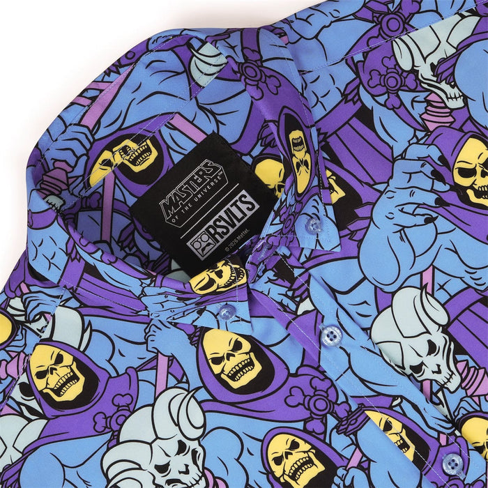 RSVLTS He-Man and the Masters of the Universe Short Sleeve Shirt Masters of the Universe™ "Nyahahaha!" – KUNUFLEX Short Sleeve Shirt Masters of the Universe™ "Nyahahaha!" – KUNUFLEX Short Sleeve Shirt