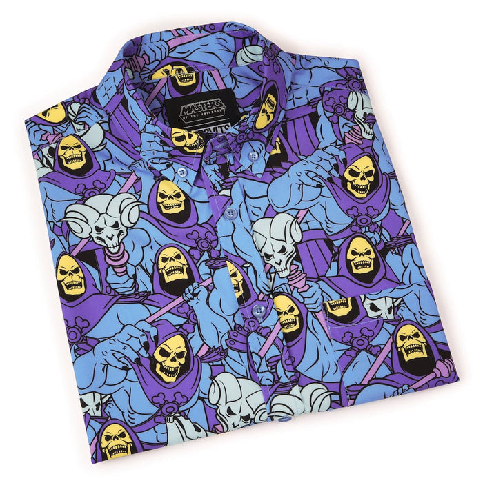 RSVLTS He-Man and the Masters of the Universe Short Sleeve Shirt Masters of the Universe™ "Nyahahaha!" – KUNUFLEX Short Sleeve Shirt Masters of the Universe™ "Nyahahaha!" – KUNUFLEX Short Sleeve Shirt
