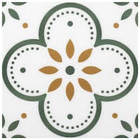 Matte Surface Floor Tile  - 12" x 12" DIY for Bathrooms, Kitchens, Oil-Proof, Waterproof- Price Per Unit FT-1002 ebuystt