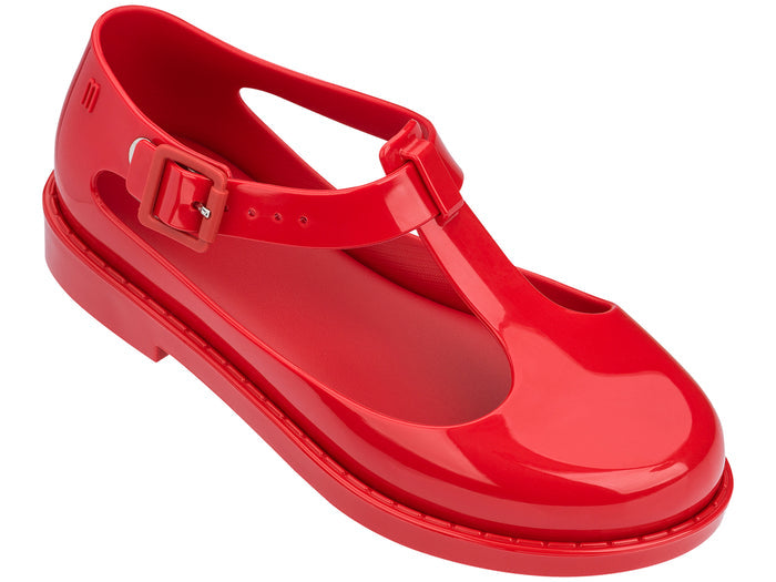 Mel Kazakova Buckle Red School Shoes for Girls – Stylish and Durable Red School Footwear with Buckle Closure