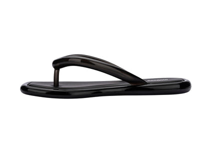 Melissa Airbubble Ad Black Thong Flip-Flops For Women