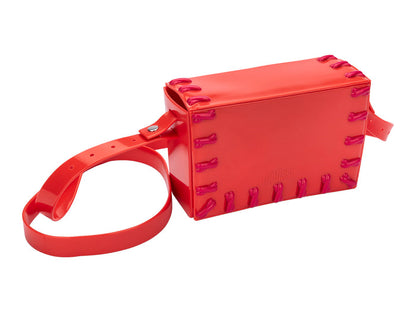 red sling bag women