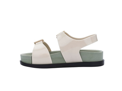 Melissa Beige Wide Platform Sandal for Women – Stylish and comfortable platform sandals with a wide strap design, perfect for adding a trendy touch to any outfit.