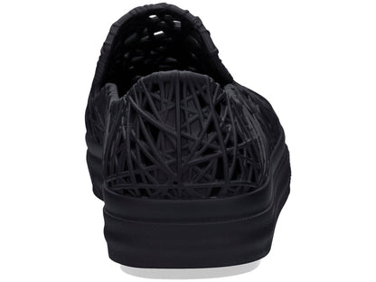 Melissa Campana casual slip-on unisex black sneaker with comfortable fit and stylish design