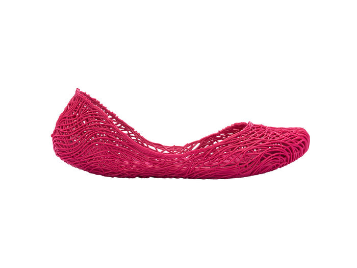 Melissa Campana Flow Pink Flat Women Ballerinas â€“ Stylish, lightweight, and comfortable woven design ballet flats for women, perfect for casual and everyday wear.