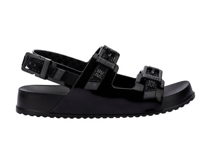 Melissa Cozy Buckle Strap Black Women Sandal