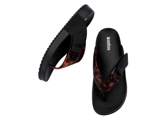 Melissa Cozy Thong Flipflop Black Slipper