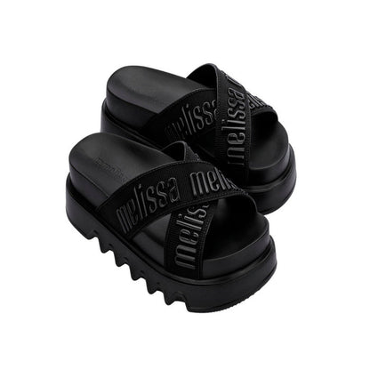 Melissa Cross M Lover Platform Slipon Black Slide For Women