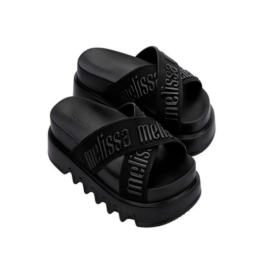 Melissa Cross M Lover Platform Slipon Black Slide For Women