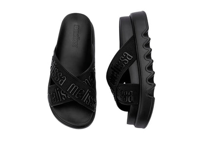 Melissa Cross M Lover Platform Slipon Black Slide For Women